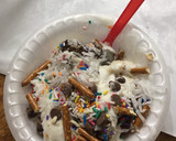 A picture of step 3 of Camp banana splits (to go)!.