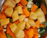 Foto del paso 3 de la receta: Crema de calabaza y judías verdes