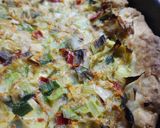 Foto del paso 3 de la receta: Tarta de puerros y zanahorias con masa casera