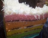 Foto langkah ke 14 dari resep Rainbow cake / tart rainbow (pelangi).