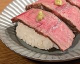 A picture of step 4 of ★ Slow-cooked beef Sushi (肉寿司 Meat-Sushi) ★.