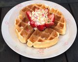 A picture of step 6 of Ultra Fluffy Waffles.