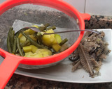Foto del paso 4 de la receta: Puré o papilla de pescado con verduras para bebés (hecha con caldo de pescado casero)