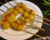 Foto langkah ke 4 dari resep Sate cireng crispy.