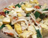 Foto langkah ke 8 dari resep Tumis Jamur Tahu.
