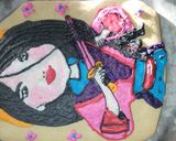 Foto del paso 4 de la receta: Feliz cumpleaños Luna!!! Mulan toda para vos!!🎉🎉🎂🎂🎈🎈