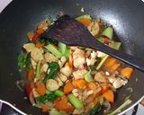 Foto langkah ke 5 dari resep Pokhcoy campur tofu.