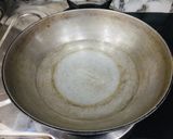 A picture of step 5 of Besan ke gatte.