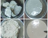 A picture of step 1 of Paneer Maalpua.