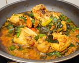 Foto langkah ke 6 dari resep Ayam Rica Kemangi Pedas Nampol.
