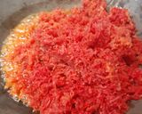 A picture of step 3 of Gajar Ka Halwa.