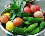 รูปขั้นตอนการทำที่ 1 ของ ส้มตำปลาร้าหมูยอ