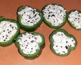 पनीर स्टफ्ड शिमला मिर्च(paneer stuffed shimla mirch recepie in hindi) रेसिपी चरण 2 फोटो