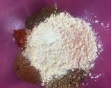 A picture of step 3 of Boneles spicy fish.