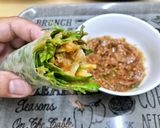 Hình bước làm 7 của món Thịt luộc cuốn rau rừng 🌿