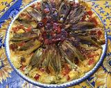 Une image de l'étape 18 de Flan d'endives caramélisées aux tomates, poivron, jambon cru et fromage frais.