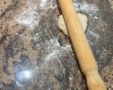 A picture of step 4 of Emilys Easiest Flat Breads.