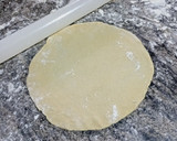 A picture of step 5 of Naan Bread.