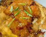 Foto langkah ke 6 dari resep Oyakodon (Chicken Katsu & Egg Donburi).