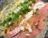 Hình bước làm 2 của món Bánh tráng nướng