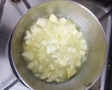 A picture of step 5 of Urad daal with Jowar roti.