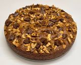 A picture of step 13 of Eggless Chikoo Cake.