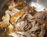 A picture of step 6 of Slow Cooker Spanish Pork... Pernil P-lo Style.