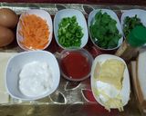 তিন স্তরের বা  তিন রঙের স‍্যান্ডউইচ(Three layers/colors sandwich) রেসিপির ধাপ 1 ছবি