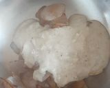 A picture of step 3 of Mayo onion dip.