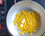 A picture of step 2 of Masala corn Street style.