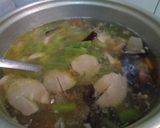 Foto langkah ke 7 dari resep Sop Puyuh Bakso.