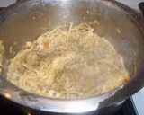Foto del paso 12 de la receta: Espaguetis con salmón y champiñones