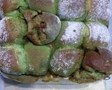 Foto langkah ke 6 dari resep Roti Sobek Greentea.