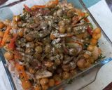 A picture of step 4 of Chickpeas Chaat.