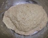 Foto langkah ke 3 dari resep Roti Sourdough Tabur Rolled Oat.