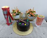 A picture of step 5 of Chocolate kitkat cake.