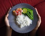 Foto langkah ke 4 dari resep Peco' bale rakko (pecak ikan kering/ikan asin).
