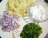 A picture of step 1 of Bittergourd Rolls.