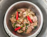 Foto langkah ke 4 dari resep Ayam Kukus Jahe.