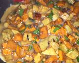 Foto del paso 4 de la receta: 🔶Tortilla de papas🥔 y boniato/batata🍠