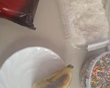A picture of step 1 of Banana topped.