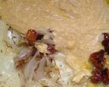 A picture of step 2 of Palak Aloo with Chapati.