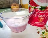 รูปขั้นตอนการทำที่ 3 ของ วุ้นผลไม้สตรอว์เบอร์รีนมสด