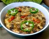 A picture of step 4 of Plantain Fritata.