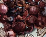 A picture of step 1 of Sun Dried Mangosteen or Kokum Rinds.