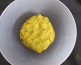 A picture of step 5 of Green peas & Maize flour vada.