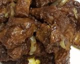 Gambar langkah 2 resipi Daging goreng sos cili Mommy.