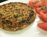 Foto del paso 6 de la receta: Medallones de lentejas turcas y espinaca, sin gluten y veganos