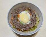 高麗菜豬肉雞蛋蓋飯（電鍋料理）的食譜步驟7照片
