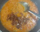A picture of step 3 of Paneer masala.